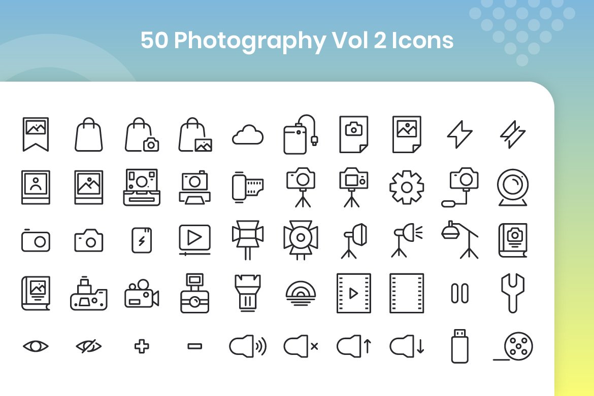 50 Photography Vol 2 - Line preview image.