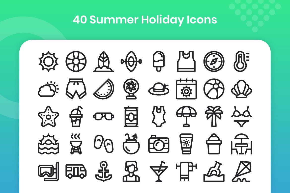 40 Summer Holiday - Line preview image.