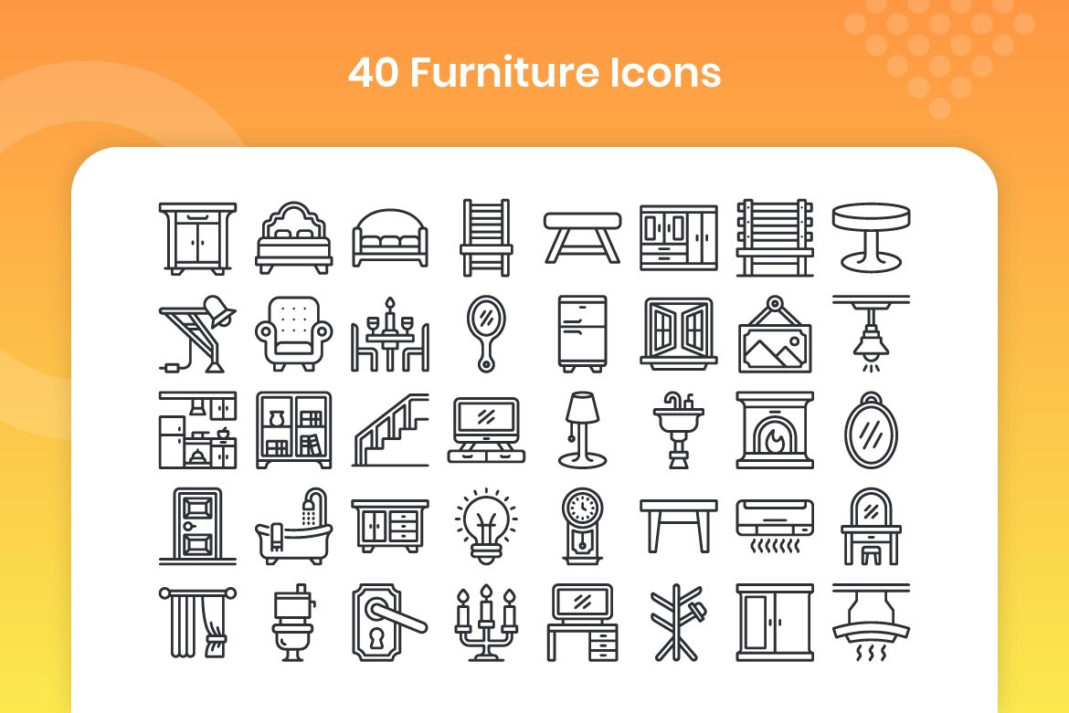 40 Furniture - Line preview image.