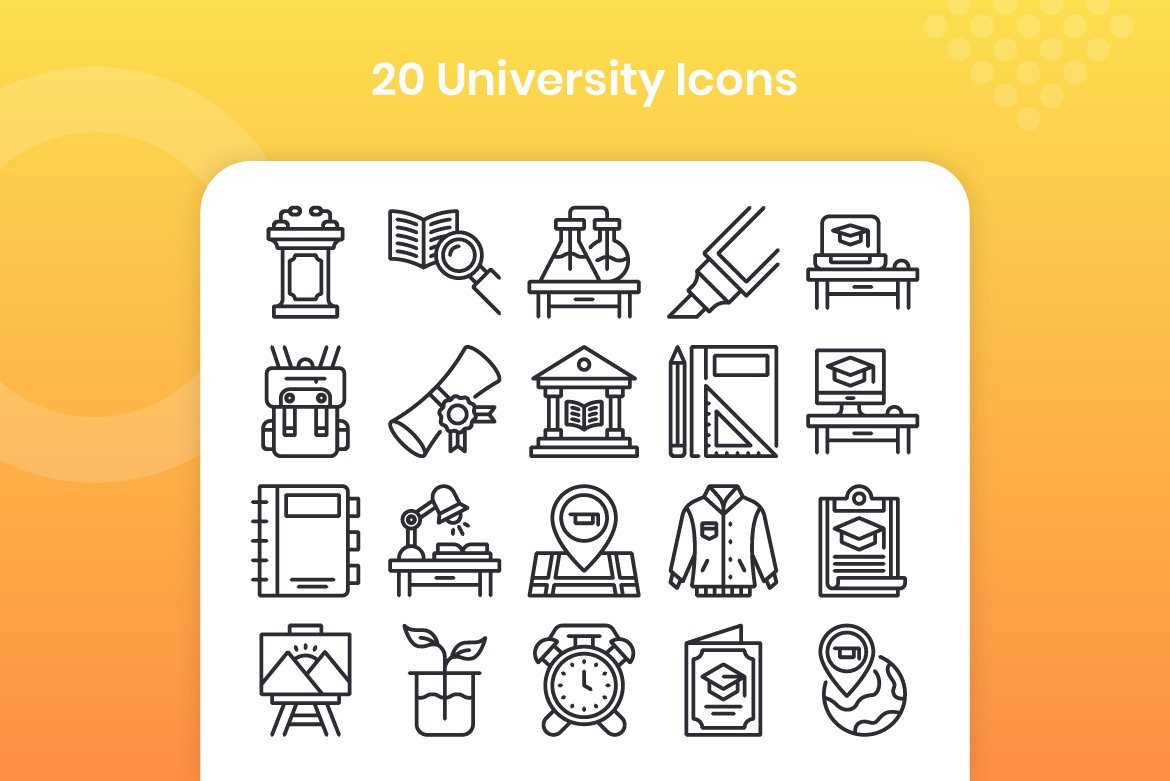 20 University - Line preview image.