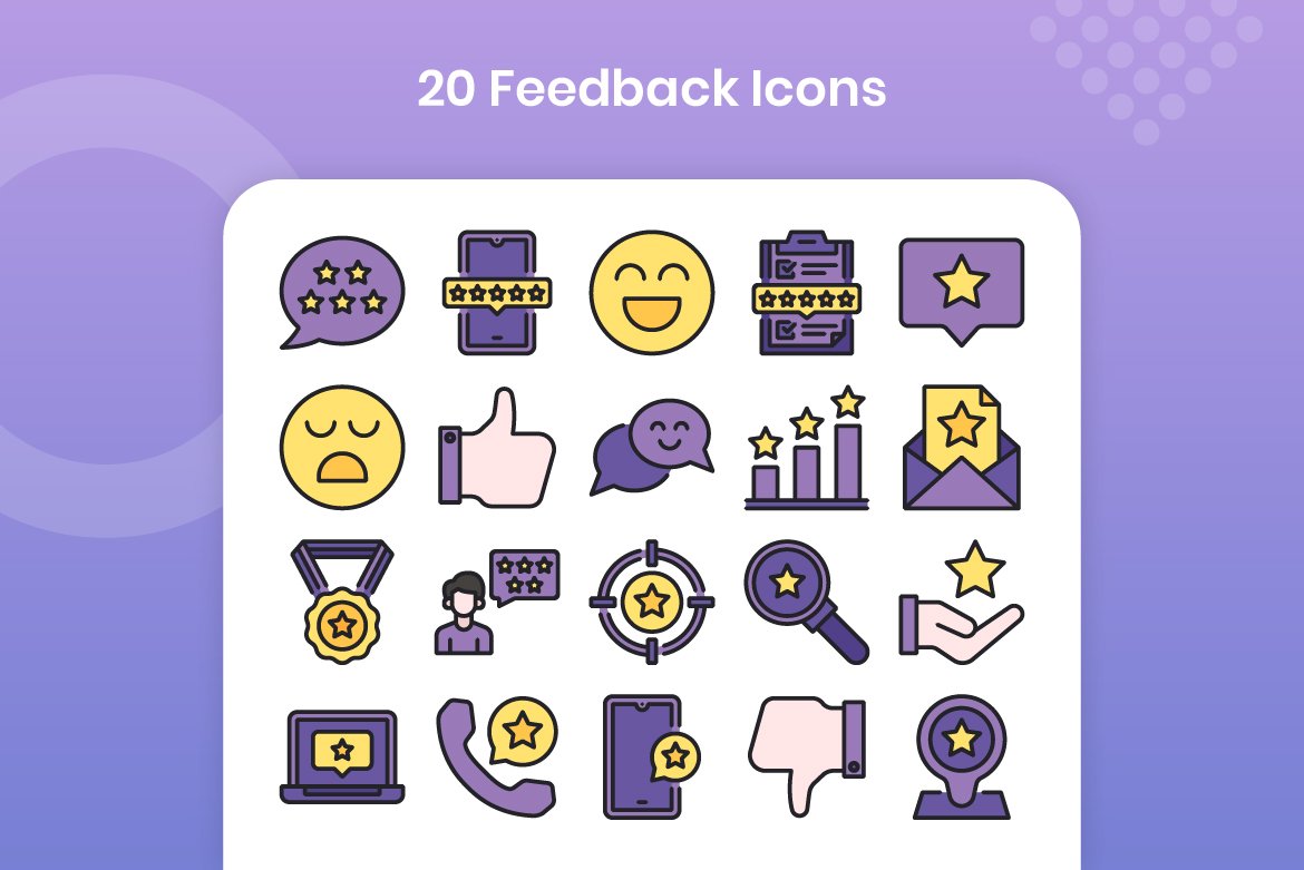 20 Feedback - Filled Line preview image.