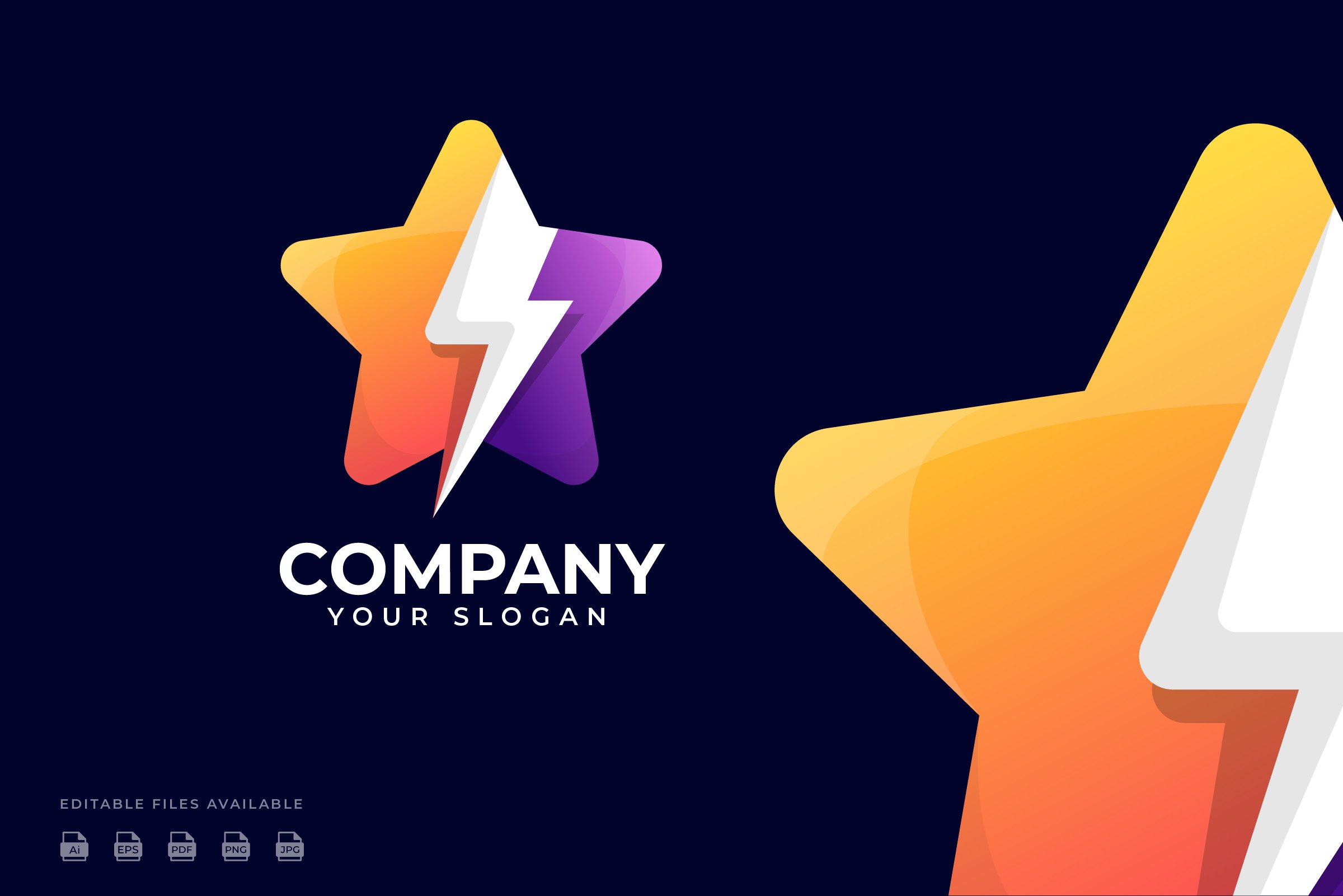Star Gradient Color Logo cover image.