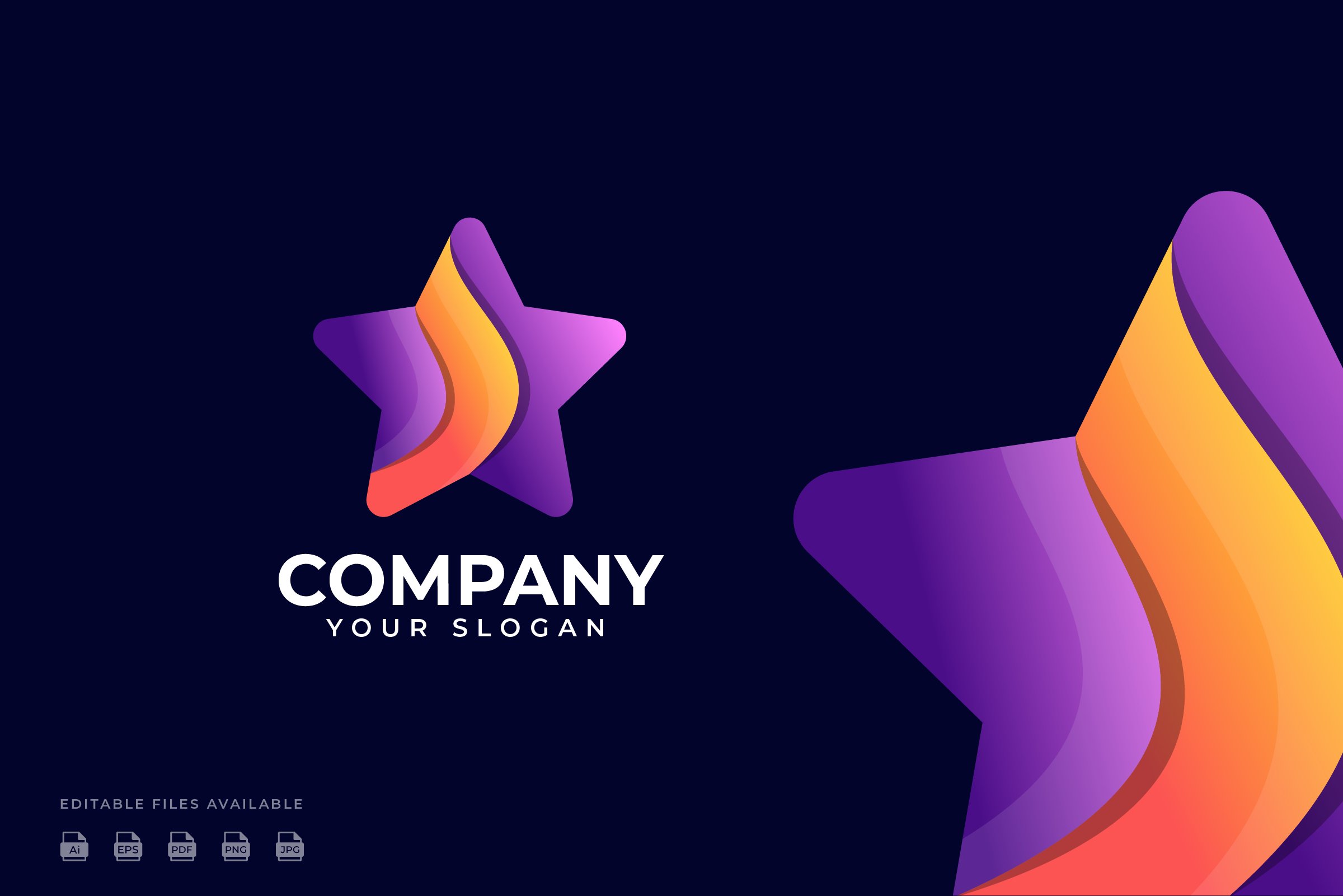 Star Gradient Color Logo cover image.