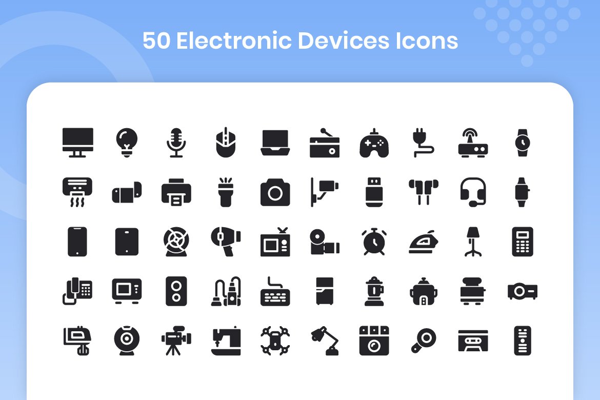 50 Electronic Device - Glyph preview image.