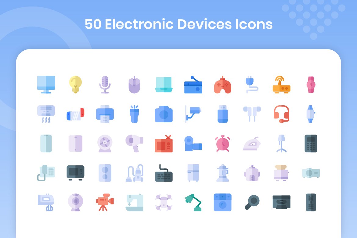 50 Electronic Device - Flat preview image.