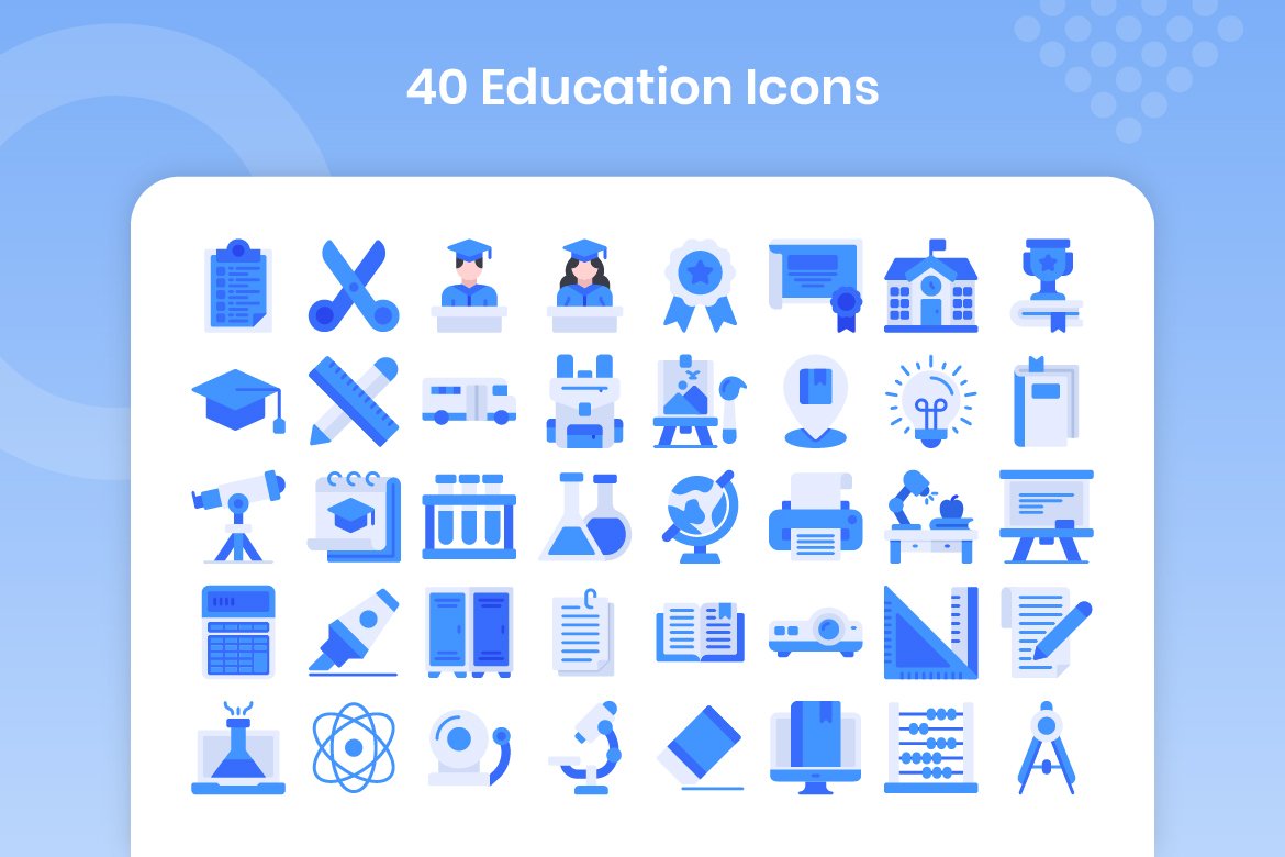 40 Education - Flat preview image.