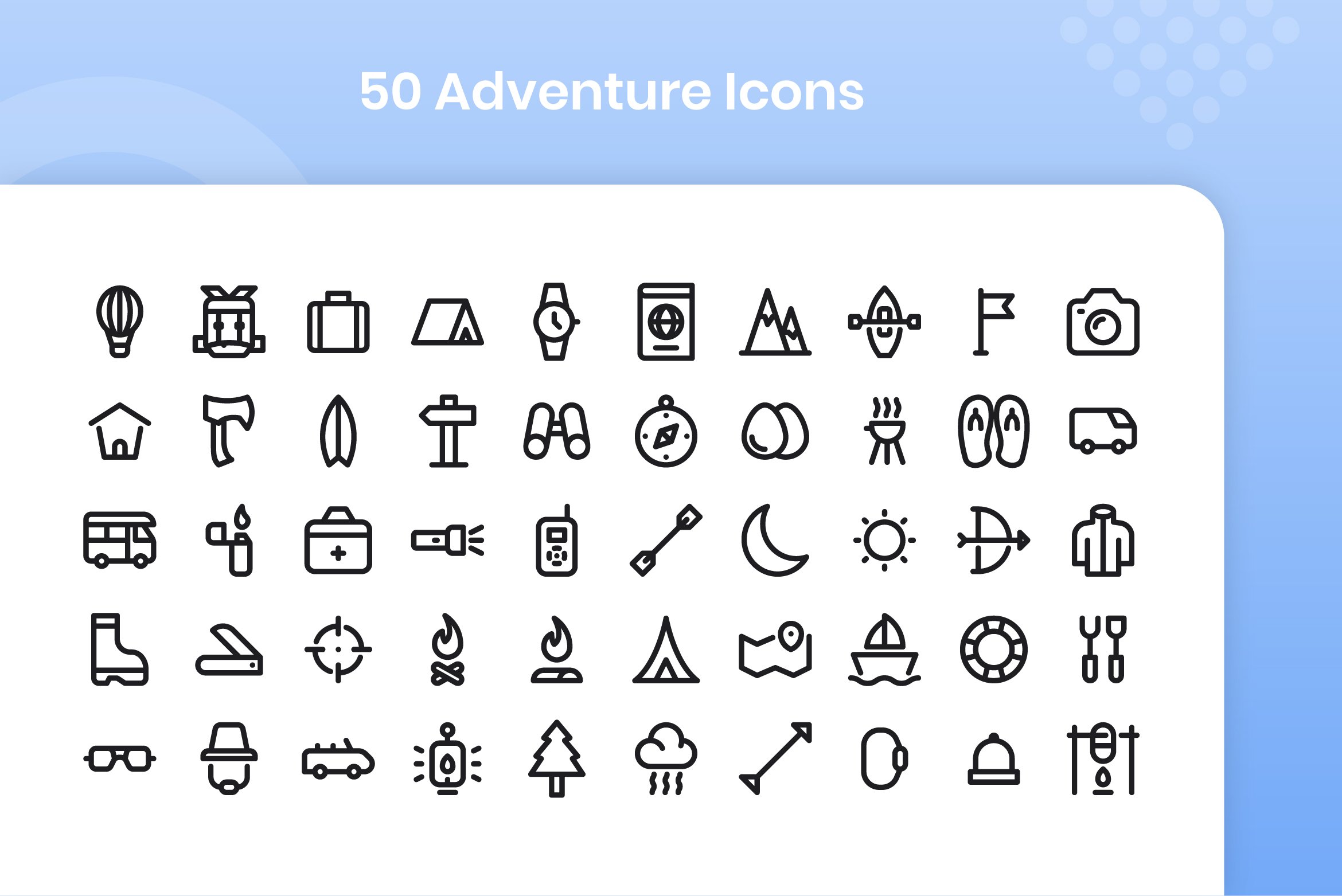 50 Adventure - Line preview image.