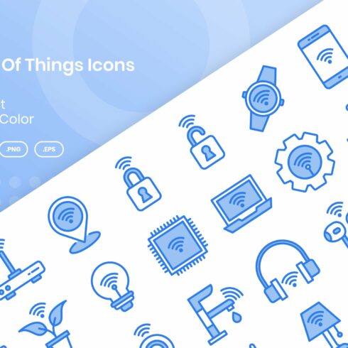 40 Internet Of Things - Lineal Color cover image.