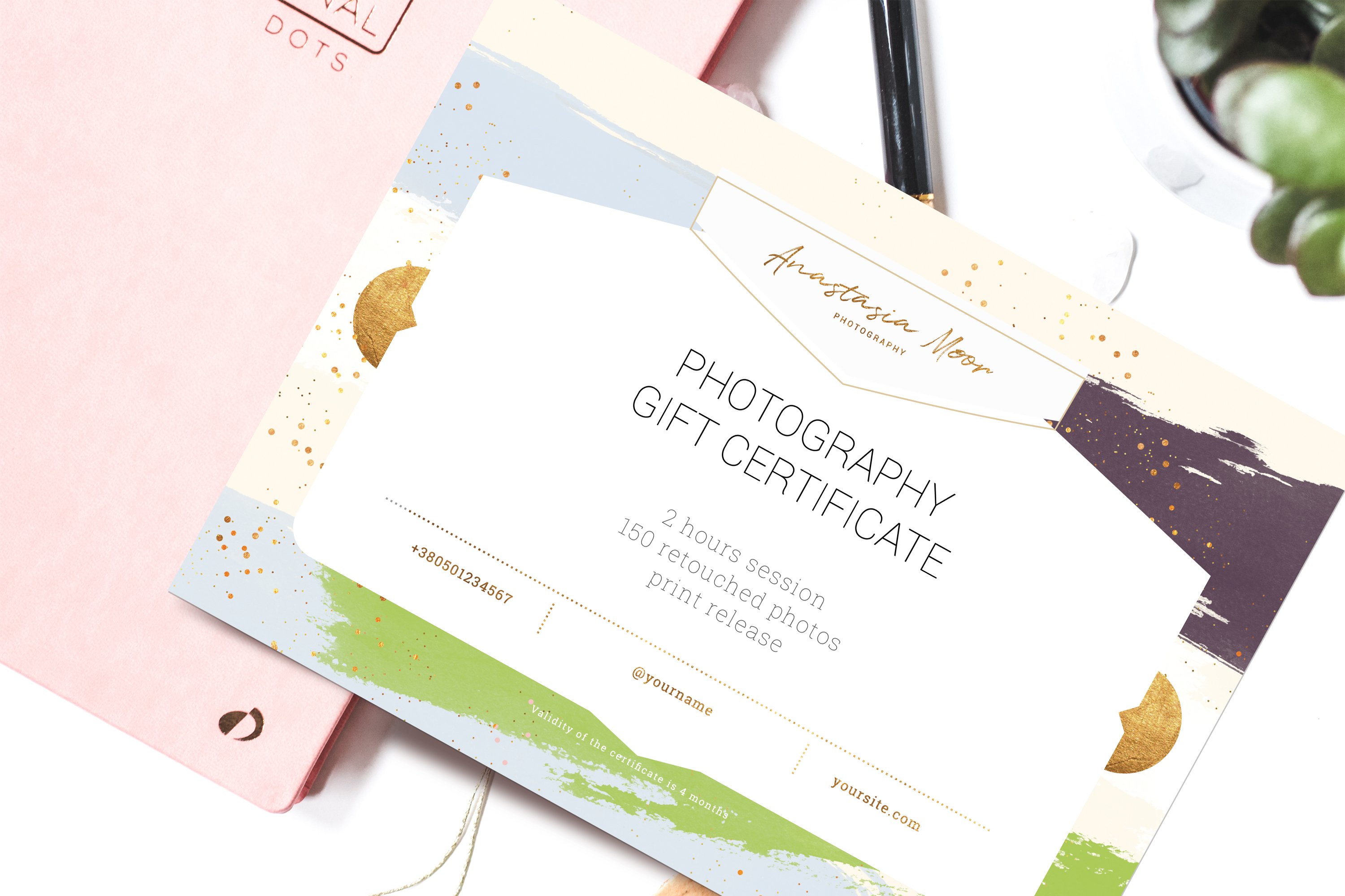Gift Certificate Template / Aurora cover image.