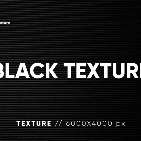 30 Black Textures Bundle HQ cover image.
