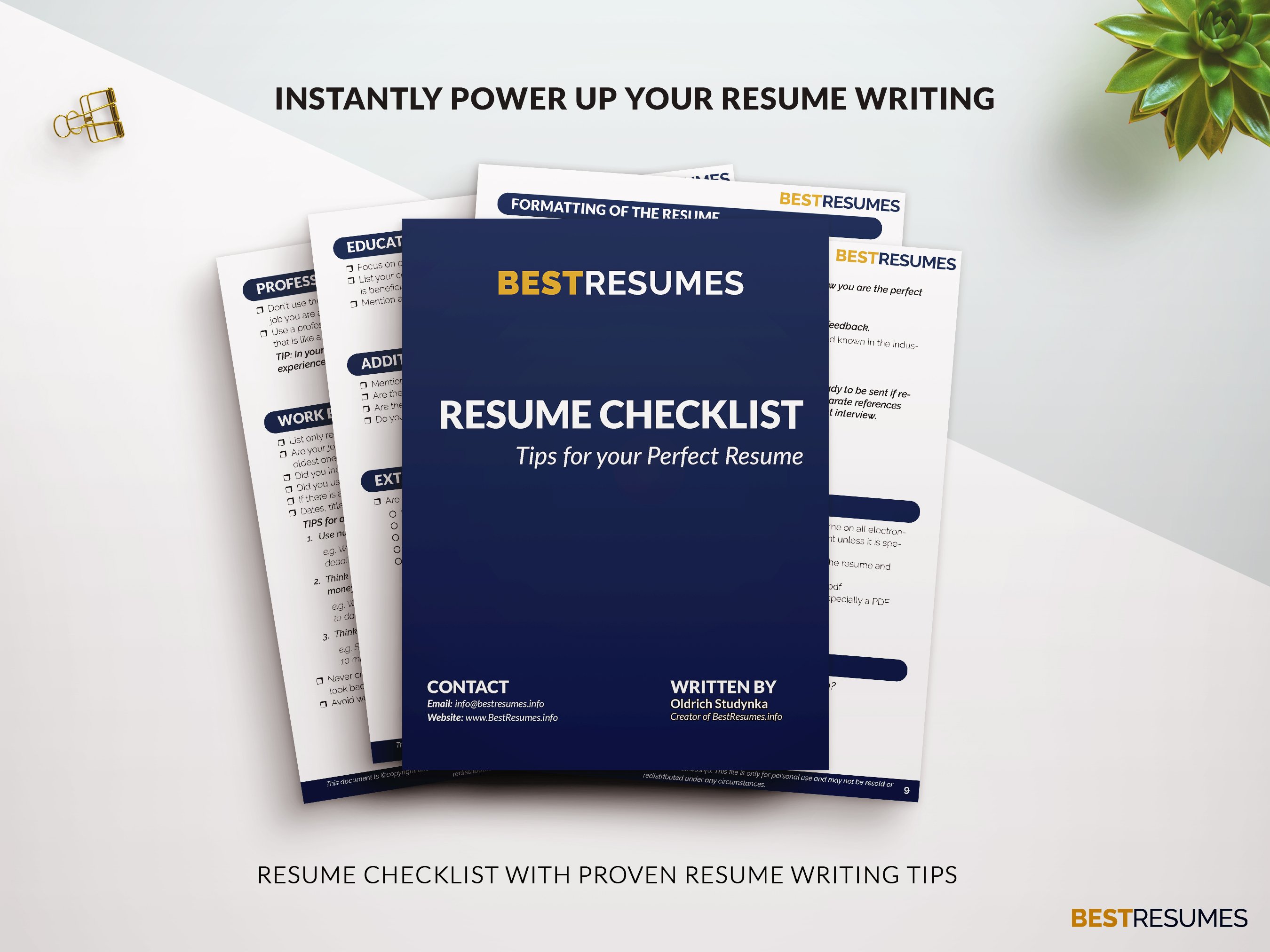 ats friendly executive resume template resume checklist scarlett foster 969