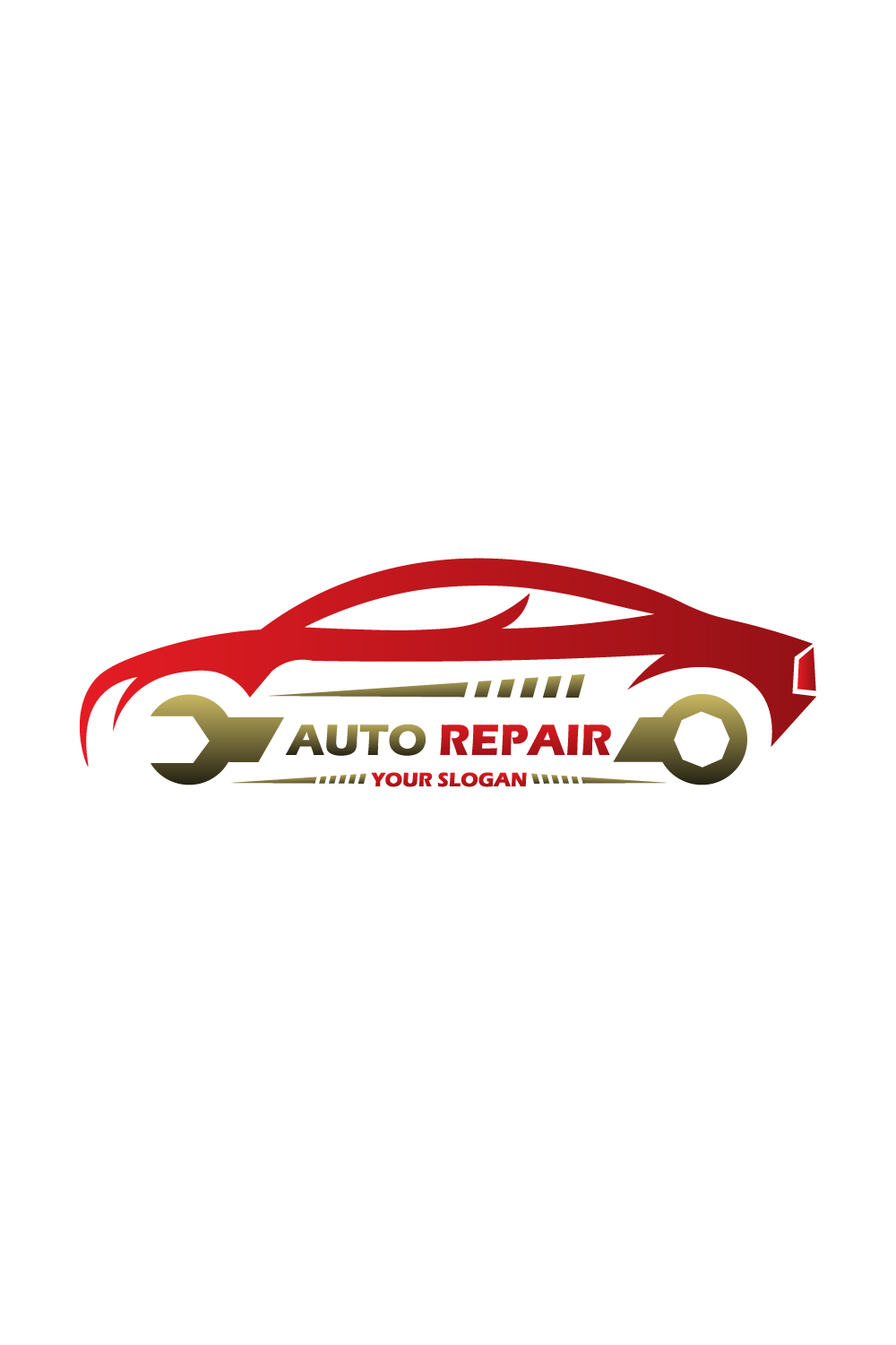 Car Repair Logo pinterest preview image.