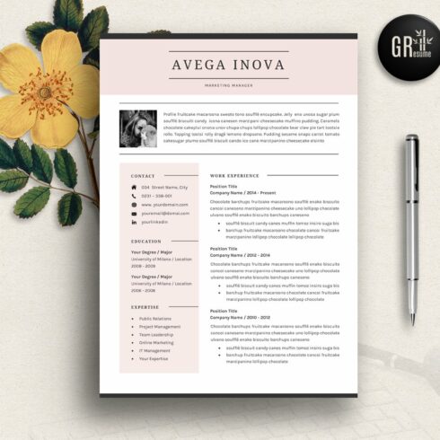 Resume Template | CV Template - 06 cover image.
