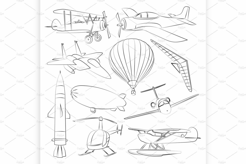 Aviation Icons Set – MasterBundles