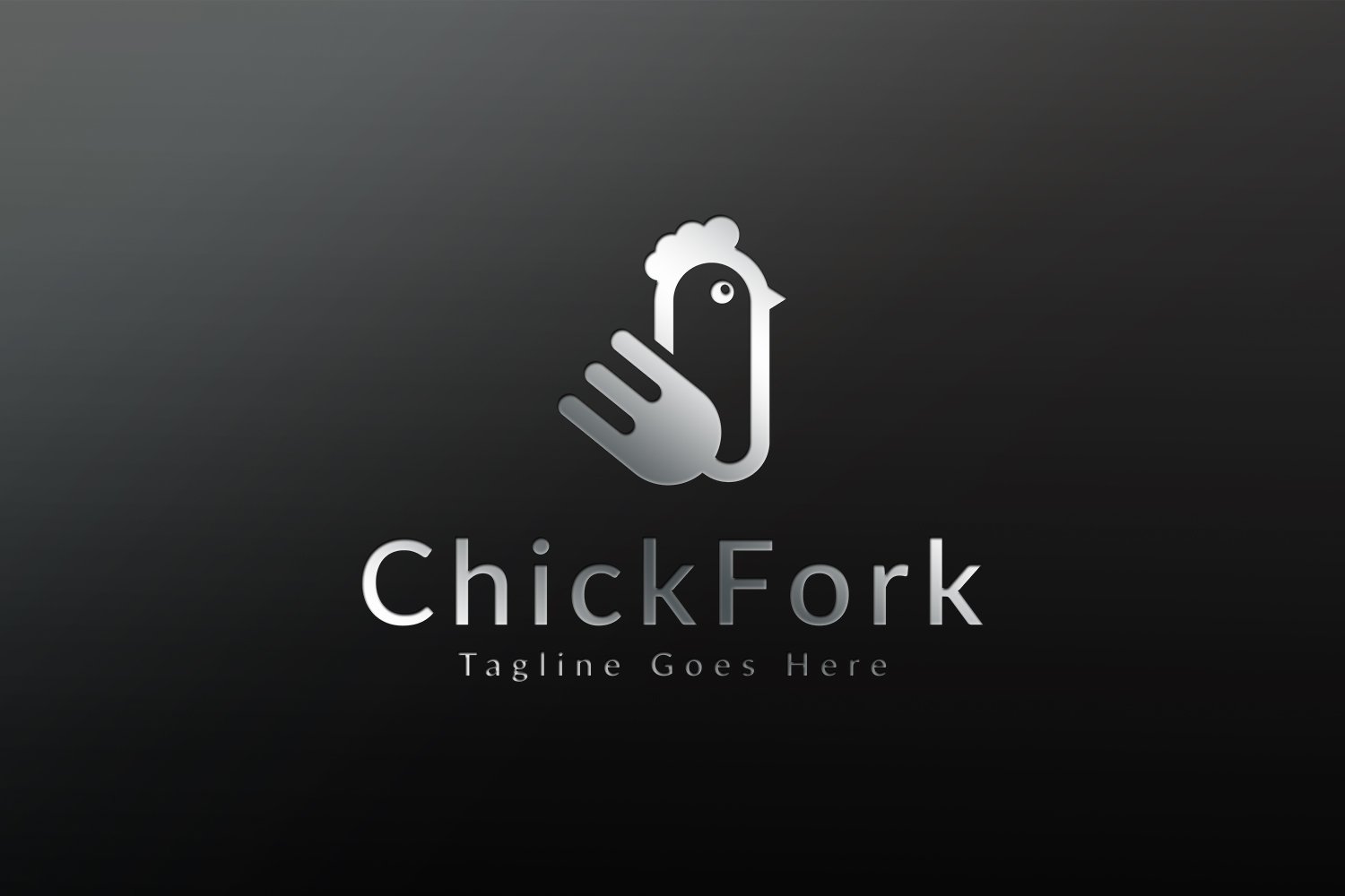 Chicken Fork Logo preview image.