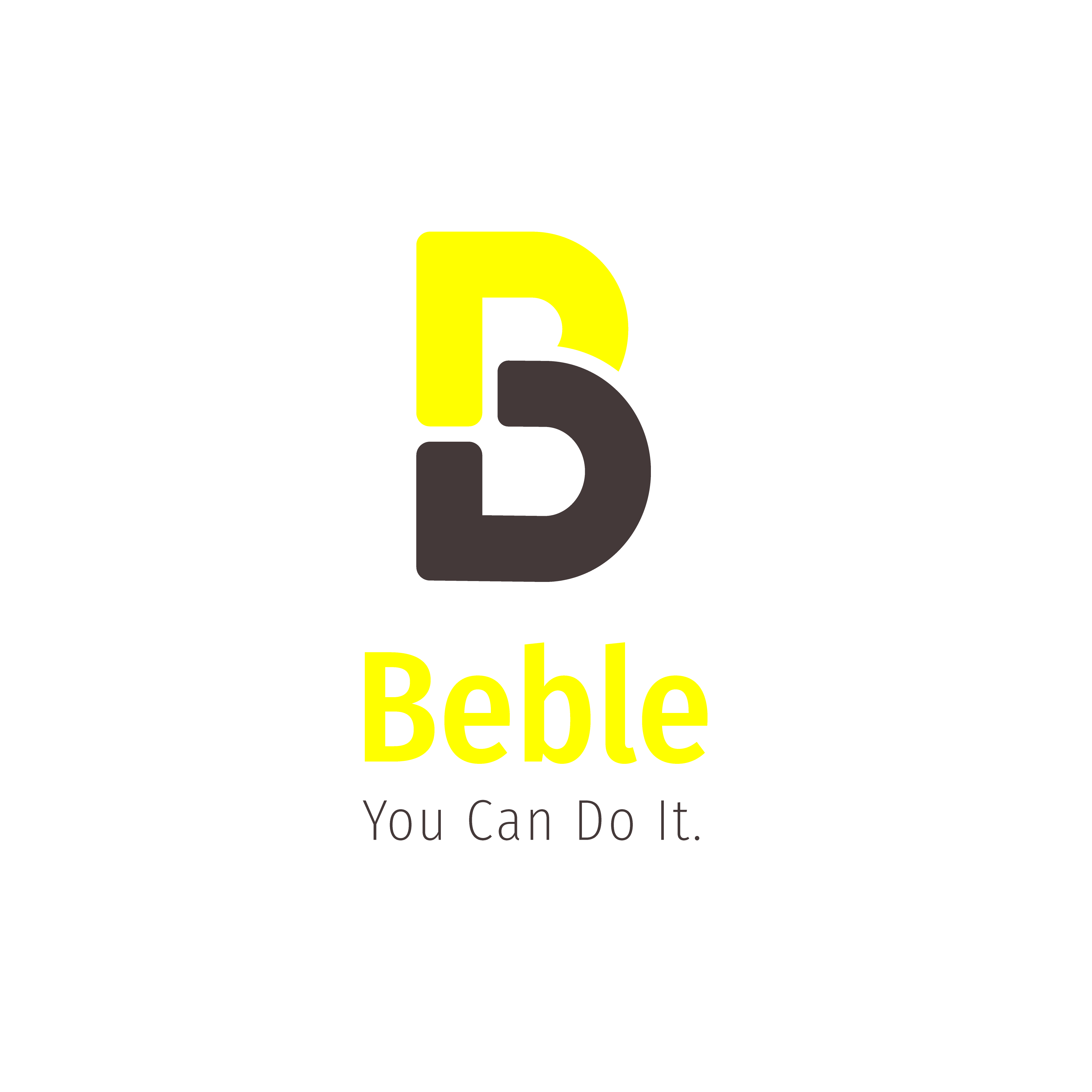 B letter logo for business preview image.