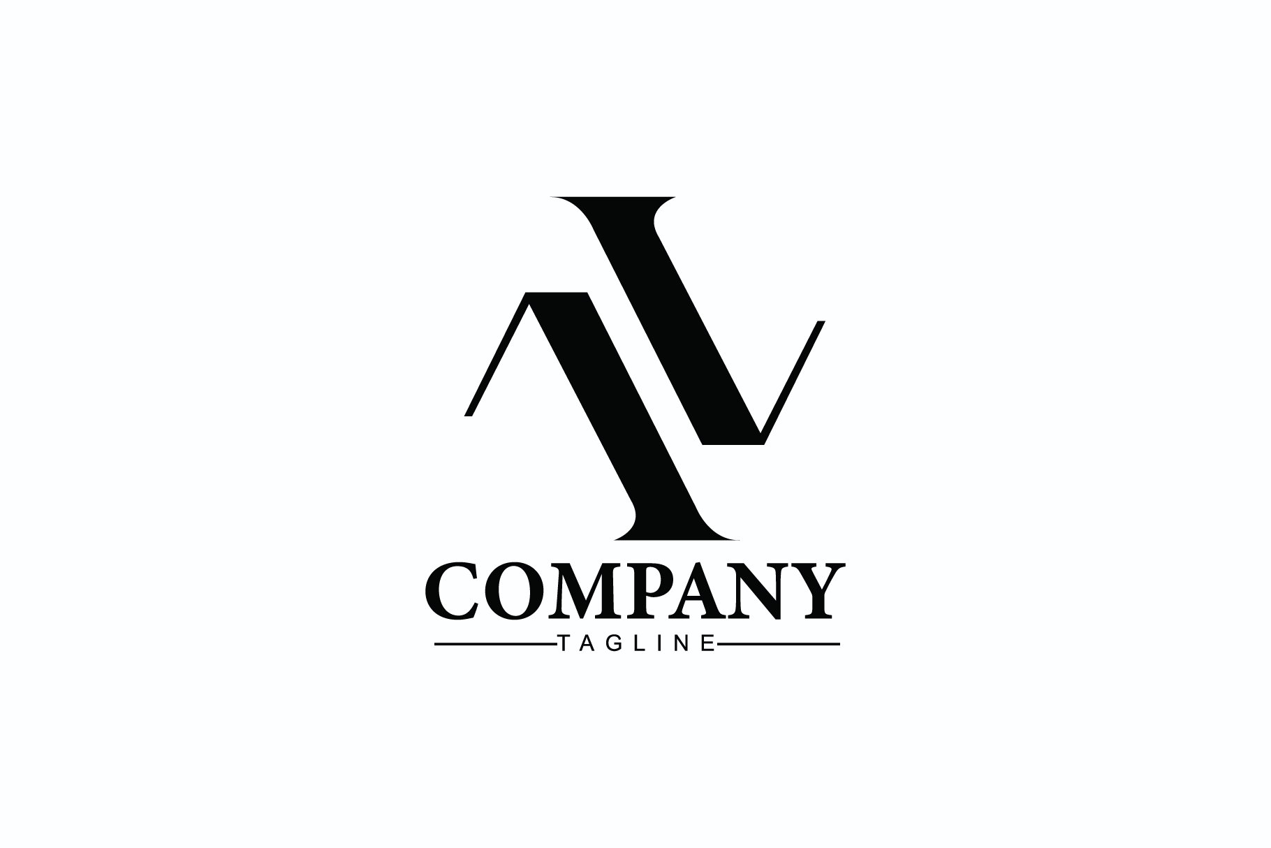 Letter AV Monogram Logo cover image.