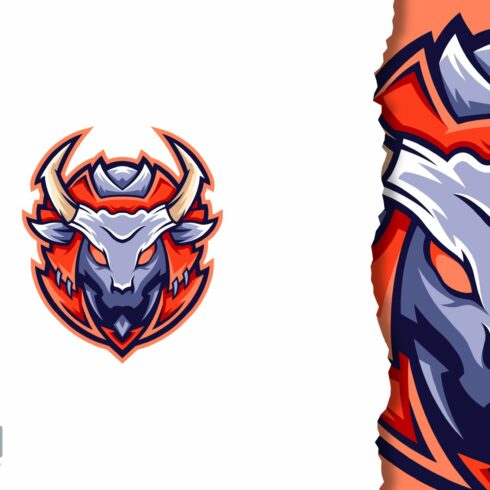 Bull logo design cover image.