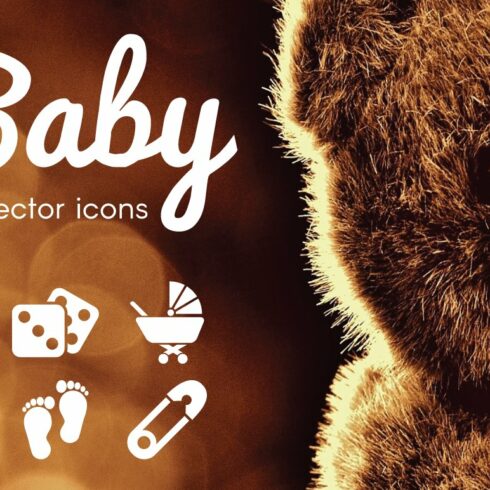 BABY - vector icons cover image.