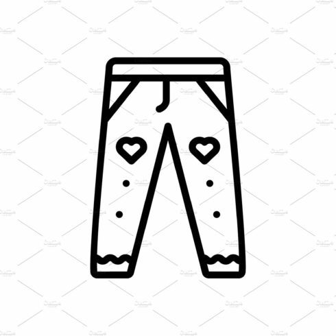 Baby pant icon cover image.