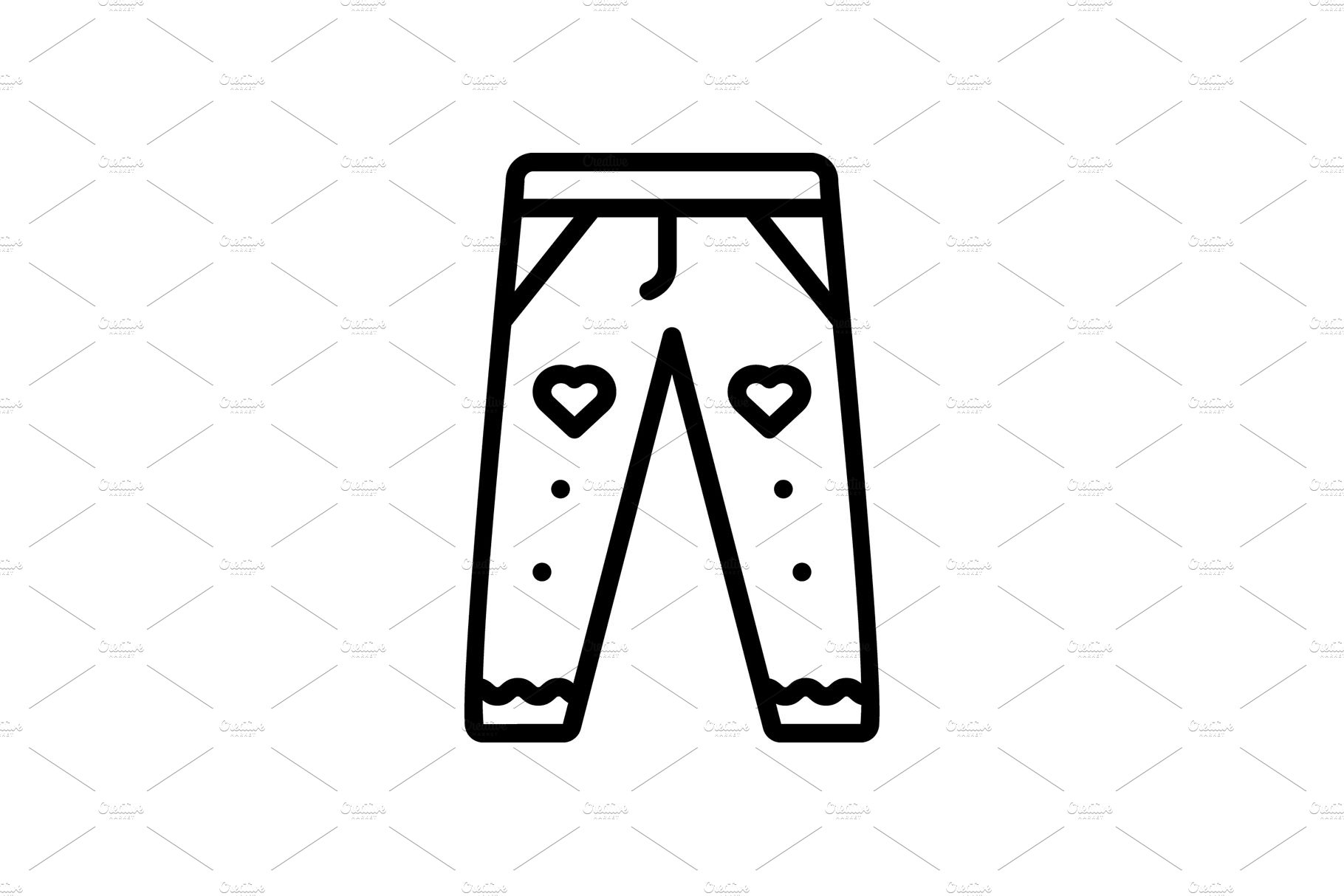 Baby pant icon cover image.