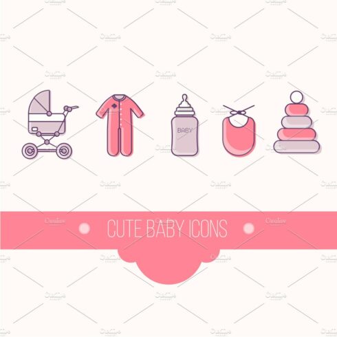 Baby icons cover image.