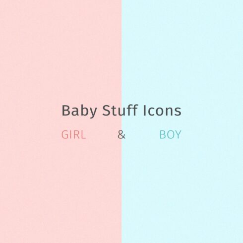 Baby Stuff Icons cover image.
