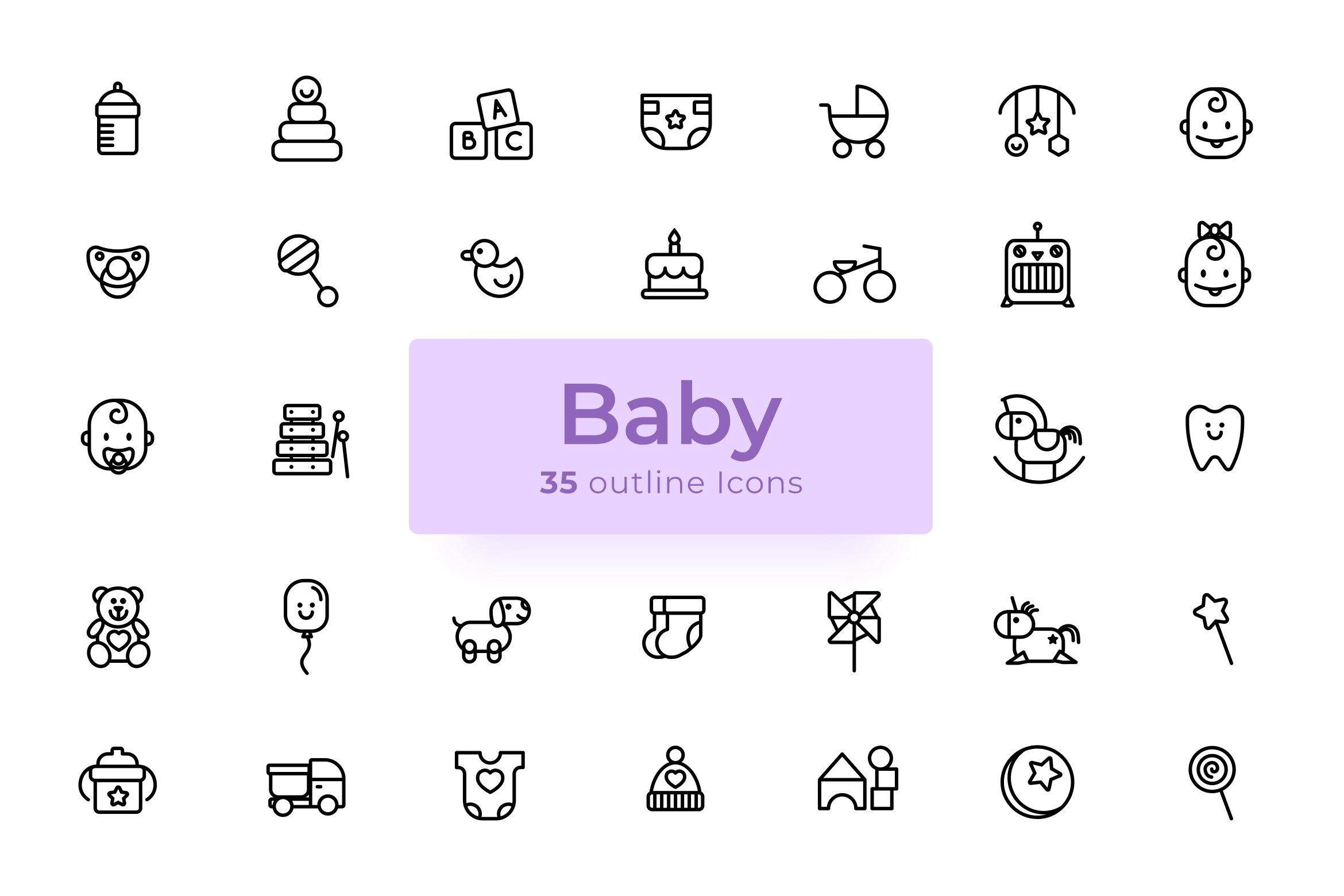 Baby - Icons Pack cover image.