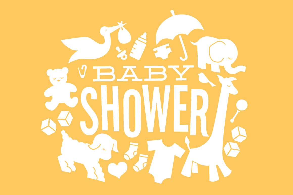 Baby Shower Icons cover image.