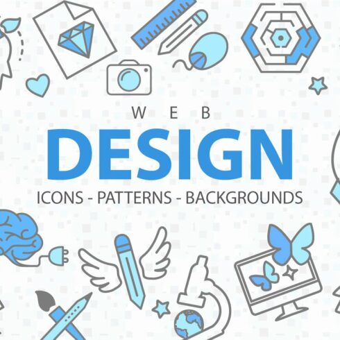 Web Design: Icons, Patterns and More cover image.