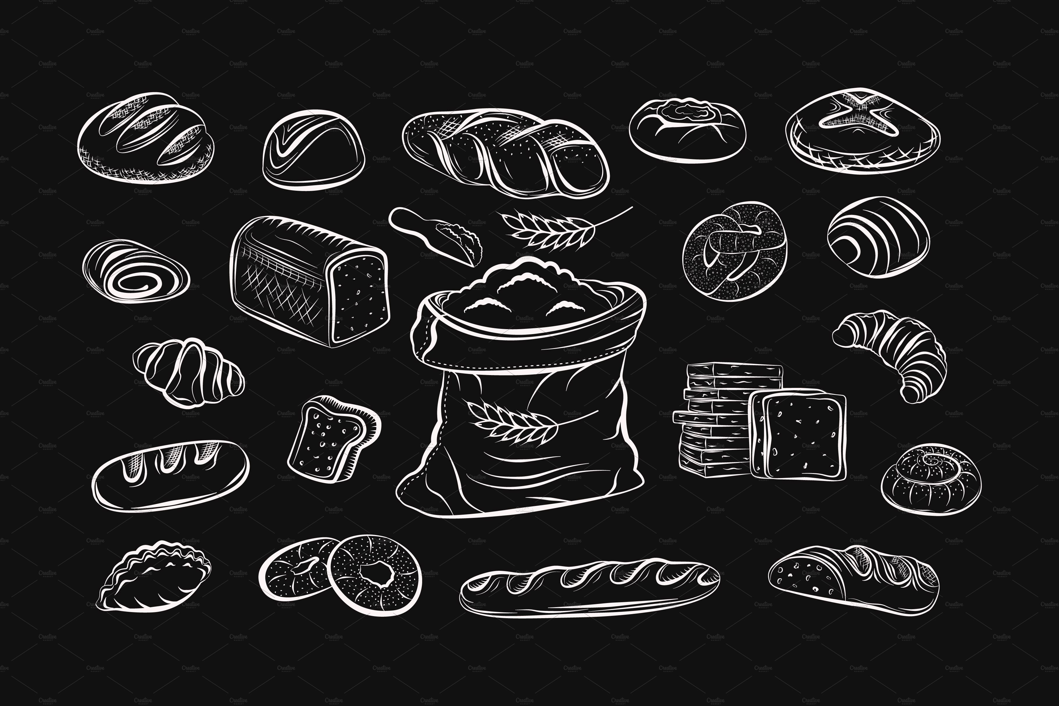Bakery products preview image.