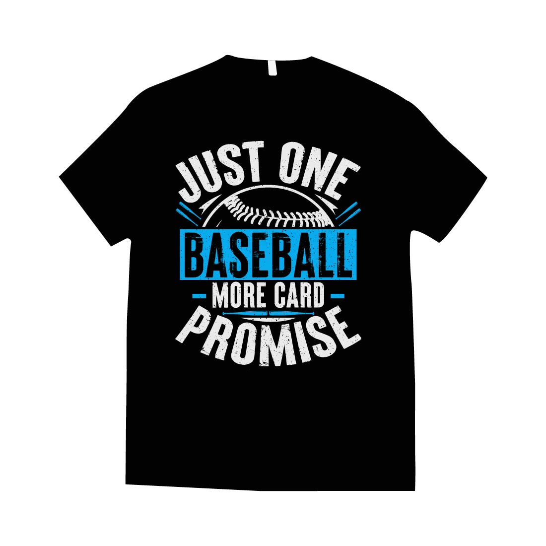 Baseball T-shirt Design preview image.