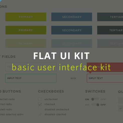 Basic UI Kit cover image.