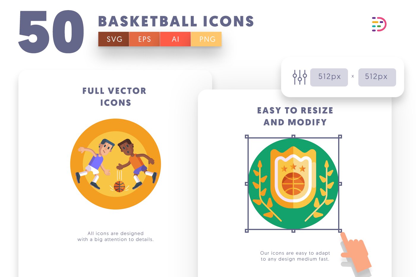 basketball icons cover 6 208