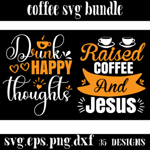 COFFEE svg bundle cover image.