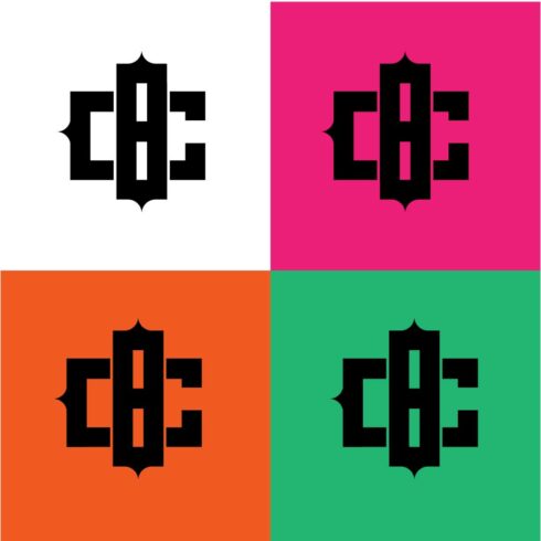 BC initial monogram Letter Logo Design cover image.