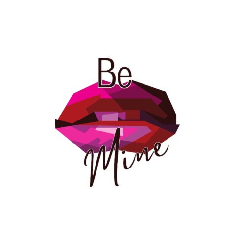 Be mine tshirt design cover image.