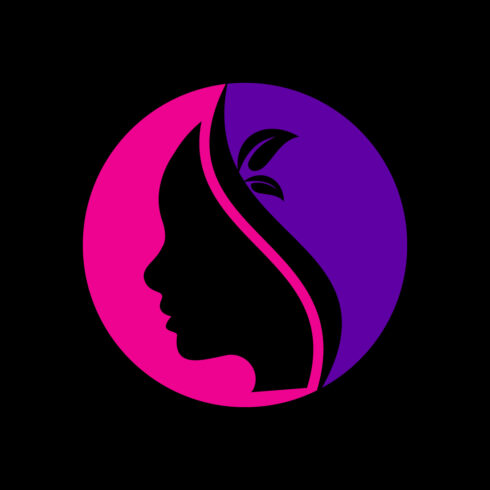 Beauty parlor, Skincare, Salon, Spa, Dermatology Clinic Flower Logo Design Vector design concept cover image.