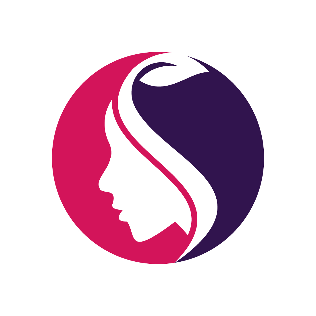 Beauty parlor, Skincare, Salon, Spa, Dermatology Clinic Flower Logo Design Vector design concept preview image.