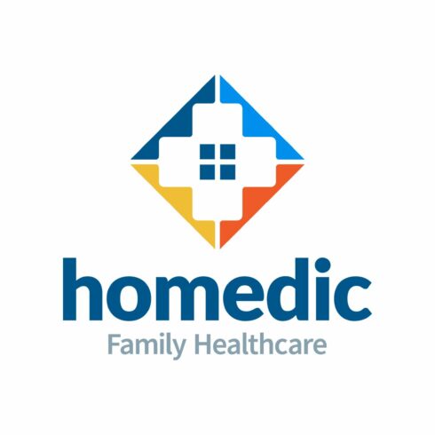 Medical Cross and House logo cover image.
