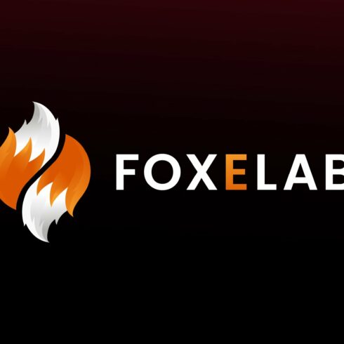 Modern Fox Tail Cartoon Logo cover image.