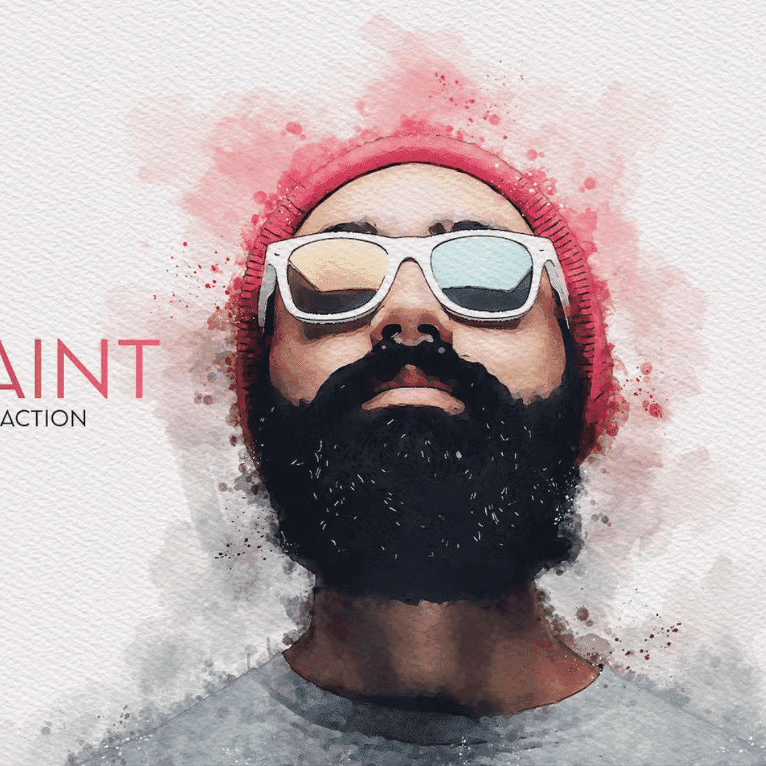 Vivid Paint Watercolor Photoshop Action - MasterBundles