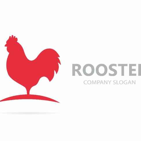 Vector of red rooster logo combination. Cock and chicken symbol or icon. Un... cover image.