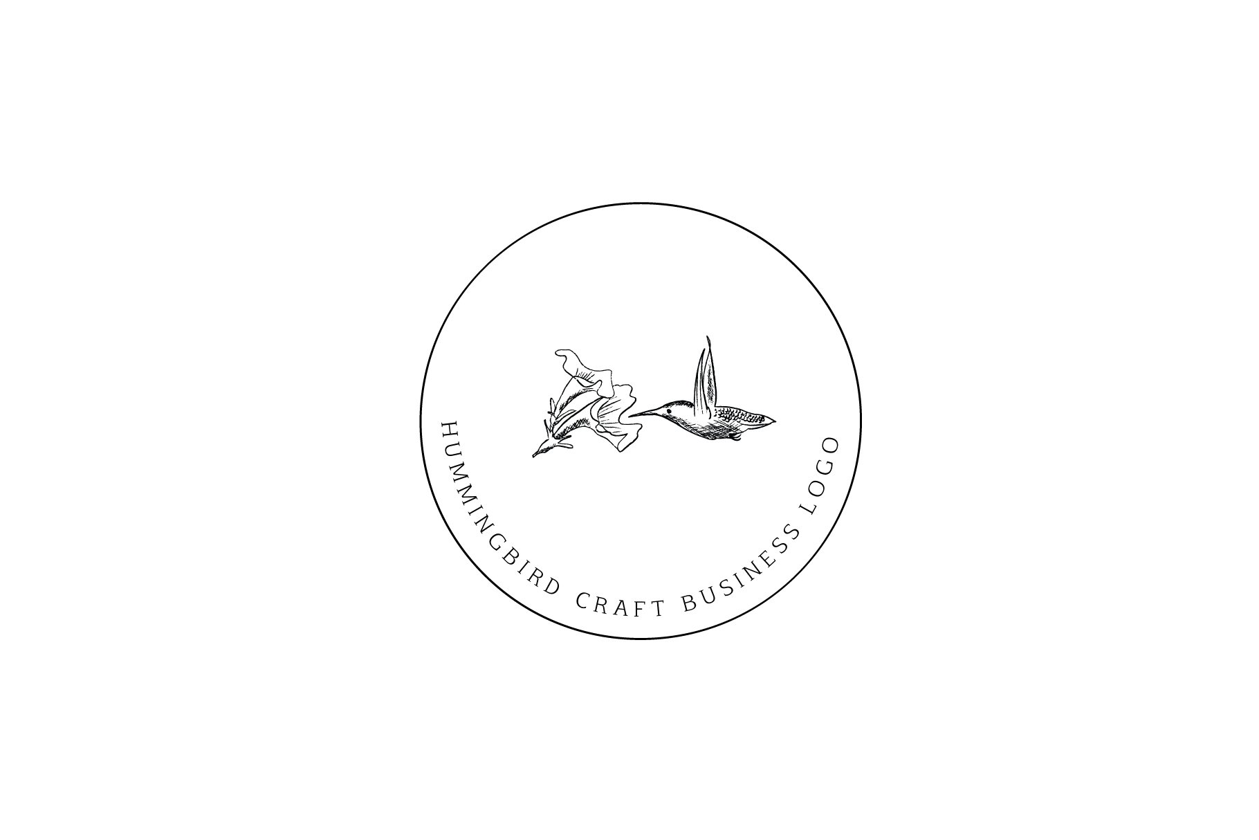 Hummingbird Logo 10 preview image.
