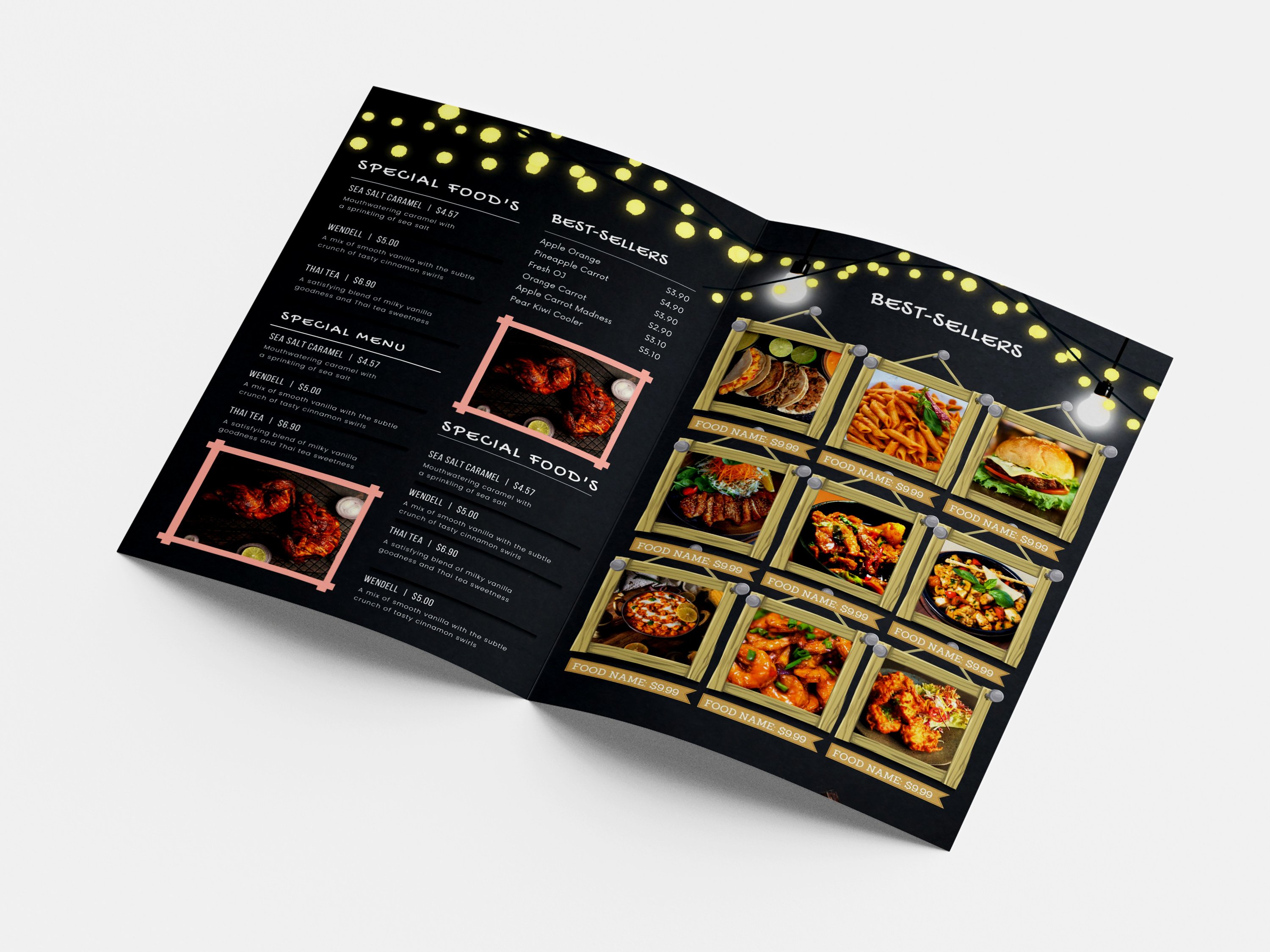 bi fold flyer mockup 3 874