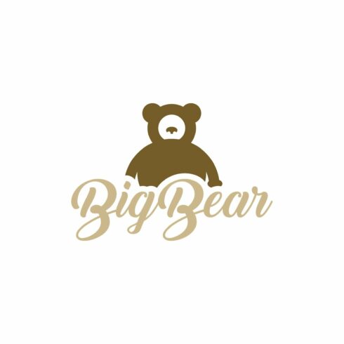 big bear character logo cover image.