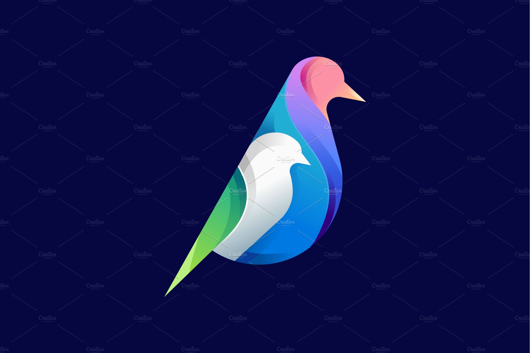 Dove Pigeon Bird Logo cover image.
