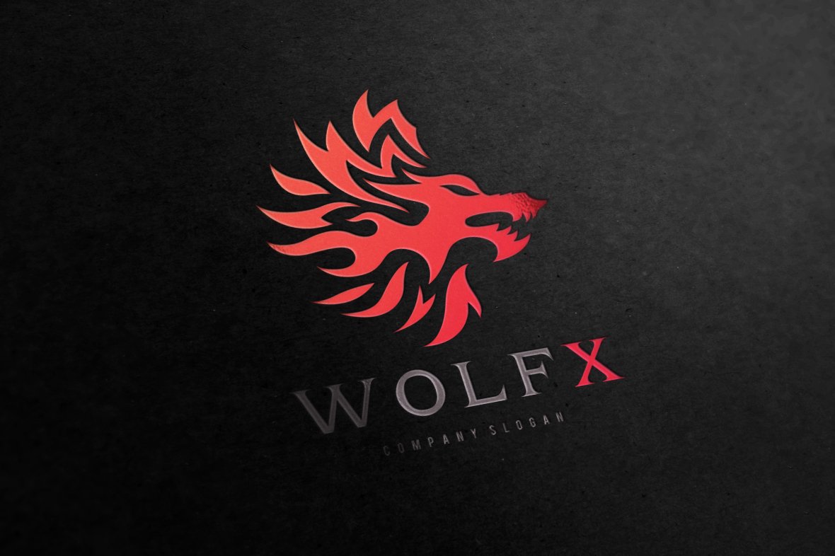 Wolf X Logo preview image.