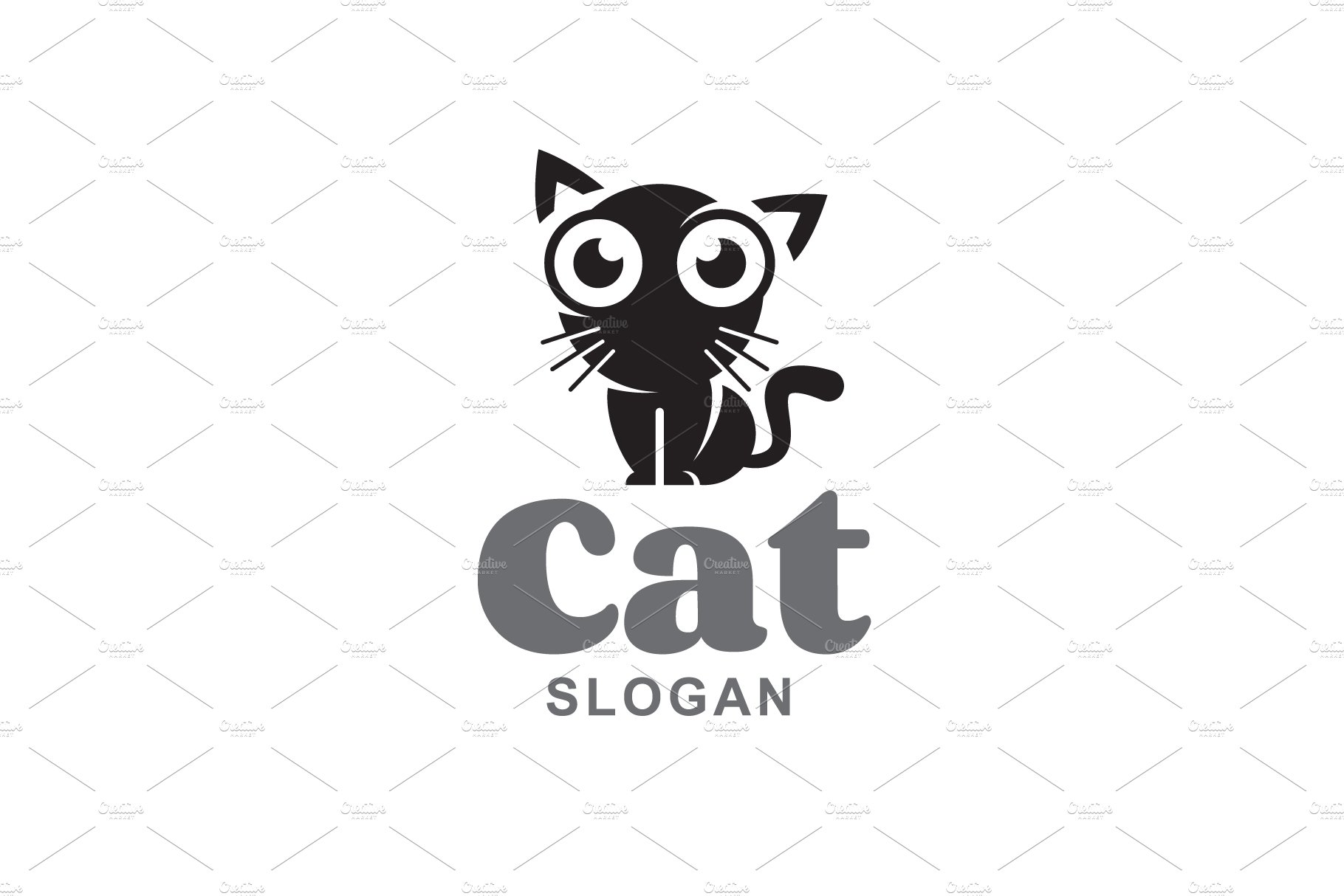 Pretty Cat Logo Design