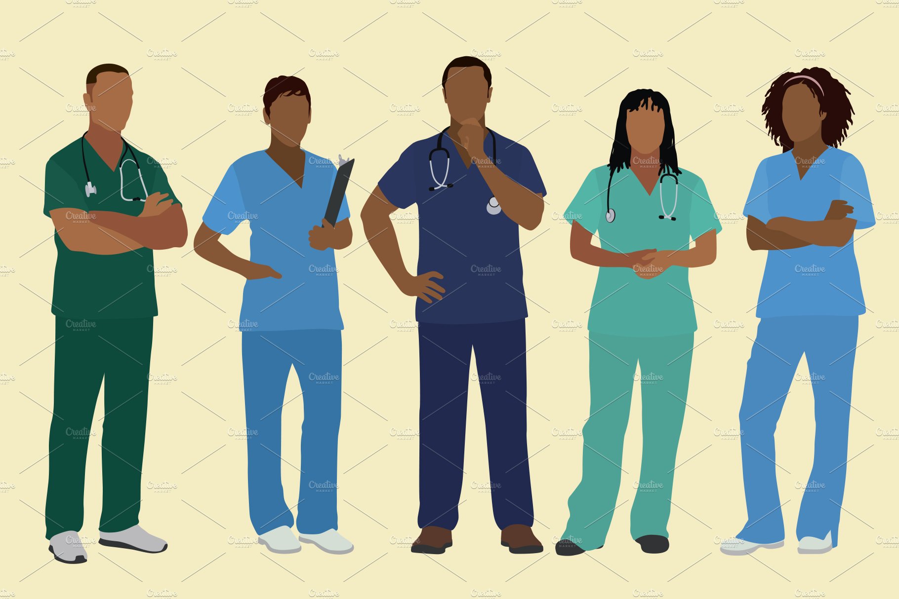 Black Doctors or Nurses cover image.